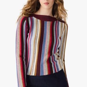 Steve Madden Multicolor Striped Sweater